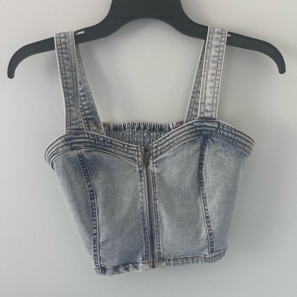 Wild Fable Denim Blue Women's Crop size XS